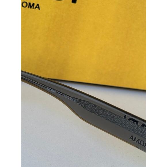 NEW Fendi FE50094F Grey Transparent Square Eyeglasses Frames - Picture 3 of 11